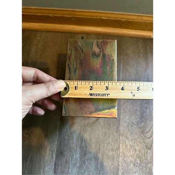 VTG Model T Ford Copper Metal Car Music Box Happy Days Are Here Again Wind-Up - Picture 11 of 12